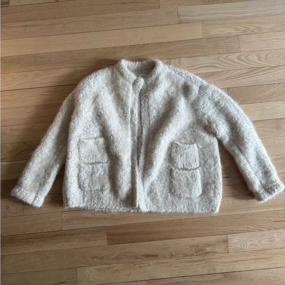 Maison Margiela Mohair Cream Cardigan